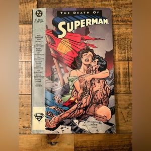 DC Comics THE DEATH OF SUPERMAN TPB Comic Book Vintage 1993 Dan Jurgens